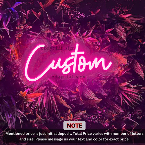 Insegna neon personalizzata - insegna,