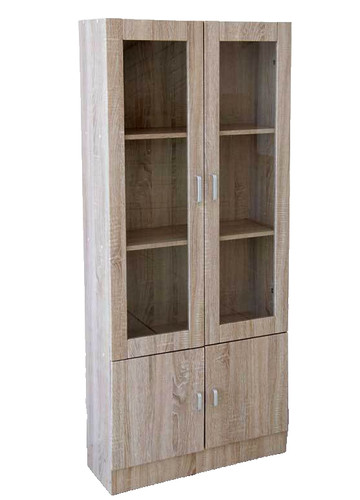 Mobile vetrina moderna marrone - mobile,